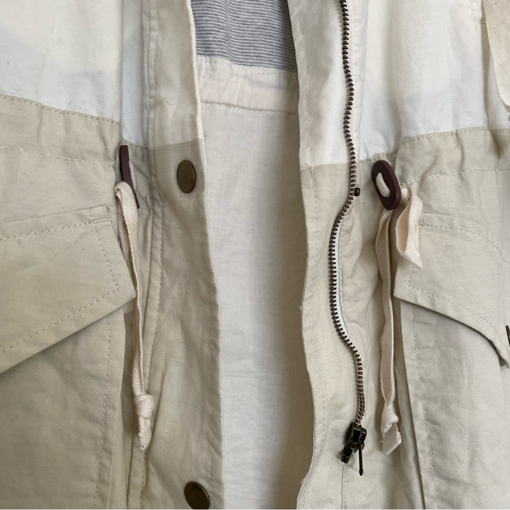 Colorblock Utility Trench Jacket - Picture 3 of 4